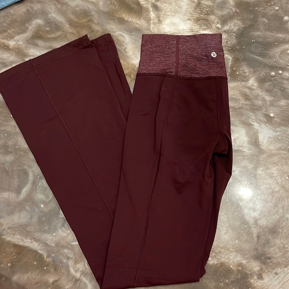 Lululemon Flare fitted pants